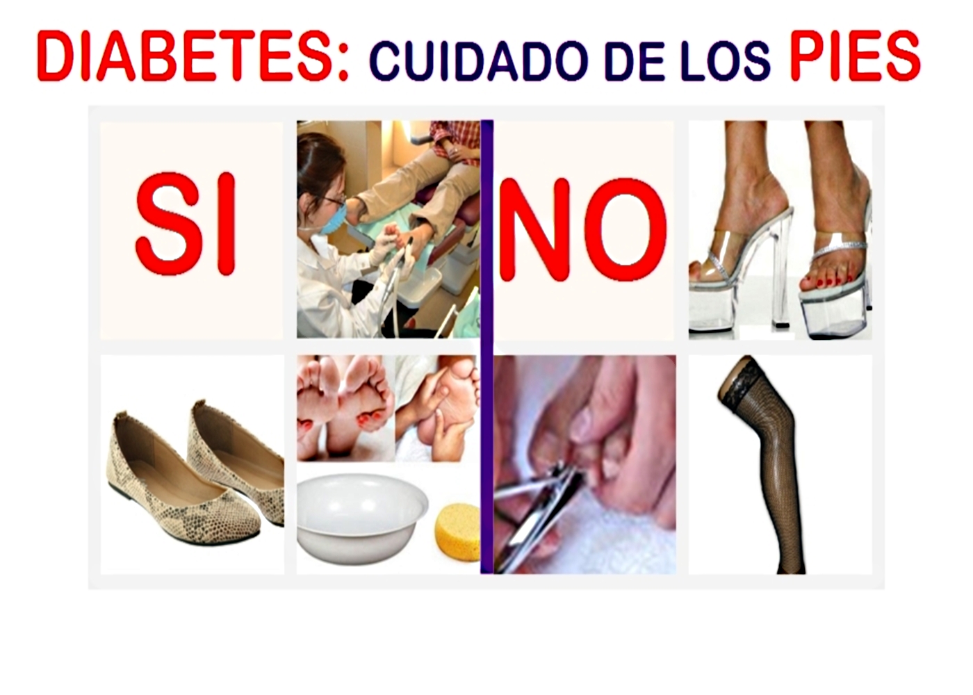 cuidado de los pies diabetes fotos